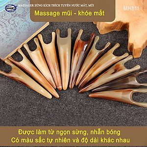 Dụng cụ Mát xa sừng kích thích tuyến nước mắt/mũi (MH811) Điểm huyệt giúp lưu thông máu️