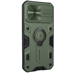 Ốp Lưng Nillkin CamShield Armor Cho iPhone 13 / 13 Pro / iPhone 13 Pro Max - Hàng Nhập Khẩu