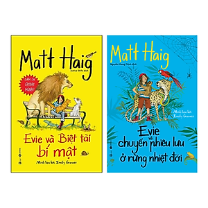Bộ 2 Cuốn: Evie Và Biệt Tài Bí Mật + Evie Và Cuộc Phiêu Lưu Ở Rừng Nhiệt Đới 