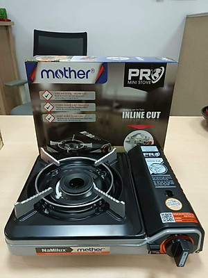 Bếp Gas Mini Namilux Pro Mother Na - PL 2111 PF  + Lon gas { Giao màu ngẫu nhiên }- Hàng Chính Hãng