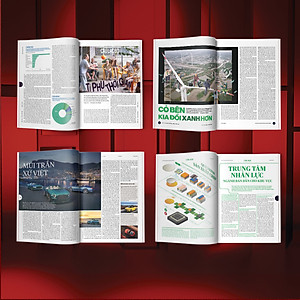 [GIỚI HẠN] Bloomberg Businessweek Vietnam - GIẢM 50% Bộ sưu tập 12 số báo. Kỉ niệm 1 năm phát hành Tạp chí Phát Triển Xanh - Bloomberg Businessweek Vietnam