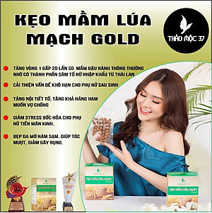 5 Hộp Kẹo Mầm Lúa Mạch Gold Thảo Mộc 37