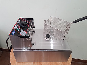 Bếp chiên nhúng đơn chạy điện.