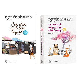 Combo 2 Cuốn Hay Nhất Của Nguyễn Nhật Ánh : Con Chim Xanh Biếc Bay Về + Ra Bờ Suối Ngắm Hoa Kèn Hồng