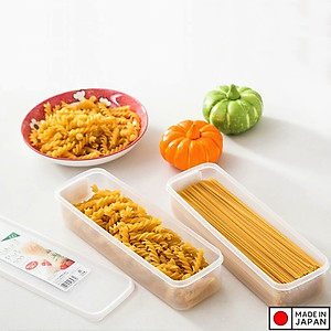 Combo 03 Hộp đựng thực phẩm đa năng Inomata 1100ml, có nắp mềm - Nội địa Nhật Bản