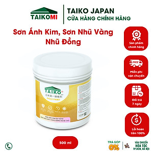 [Tặng Chổi] Sơn Nhũ Đồng, Nhũ Vàng Ánh Kim Cao Cấp,Trang Trí Ngoại Thất Hệ Nước An Toàn Bền Màu / TAIKOMI GOLD PAINT