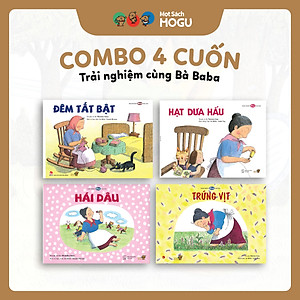 Truyện Ehon bé 3-4-5 tuổi - Bộ 4 cuốn Trải nghiệm cùng Bà Baba