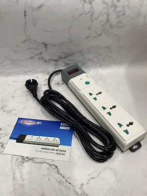 Ổ cắm thông minh Wifi Rạng Đông - Chức Năng Hẹn Giờ Điều Khiển Từ Xa Bằng Điện Thoại, Dây 3m, 5m