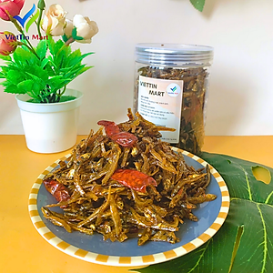 Cá Cơm Rim Tỏi Ớt VietTin Mart 250g