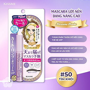 Mascara Lót Nền Nâng Cao Giữ Nếp Cong Chống Lem Trôi Kissme Heroine Make Curl Keep Mascara Base Wp Màu #50 (6 G)