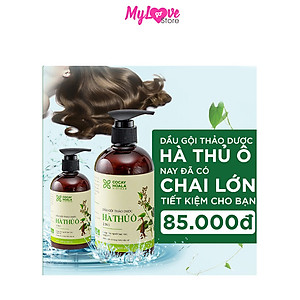 Dầu Gội Hà Thủ Ô Gội Xả 2 In 1 Cocayhoala Giảm Rụng Tóc - Đen Tóc - Chậm Quá Trình Bạc Tóc - Phục Hồi Tóc, Chai 450g 