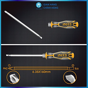 Tua vít 2 đầu INGCO AKISD0201