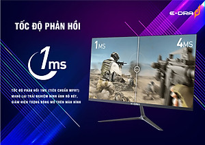 Màn hình Gaming E-DRA EGM24F1 24 inch FullHD 144hz - Hàng Chính Hãng