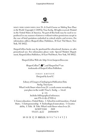 Sách What I Wish I Knew When I Was 20 : A Crash Course on Making Your Place in the World - Nếu Tôi Biết Được Khi Còn 20