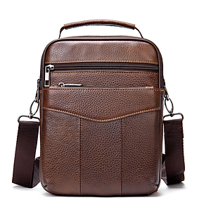 Túi đeo chéo nam 100% da bò thật cao cấp phong cách mới