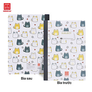 Sổ bìa bồi A4 200trang Hồng Hà Subject - 4586