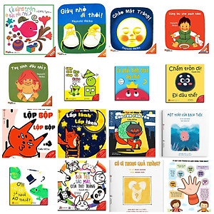 Bộ 15 Cuốn Ehon Nhật Bản Thông Minh , Sáng Tạo : Ehon Những Điều Kỳ Diệu Của Âm Thanh + Màu Sắc + Hình Khối + Ehon Nhật Bản - Dành Cho Trẻ 0-3 Tuổi (5Q) + Poster An Toàn (Phát Triển Tư Duy Dành Cho Bé từ 0-6 Tuổi)  