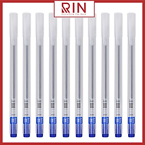 Bút mực gel 0.5mm / bút bi nước / Bút mực khô nhanh/ Bút ghi chép cơ bản nhiều màu lựa chọn – Mực Đen/ Xanh/ Đỏ 