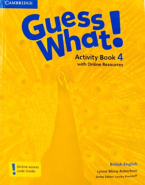 Guess What! Level 4 Activity Book with Online Resources British English