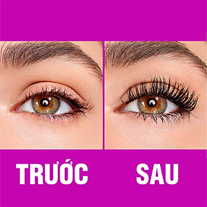 Mascara Uốn, Làm Dày và Dài Mi Tức Thì Maybelline Falsies Lash Lift không lem không trôi Waterproof 8.6ml