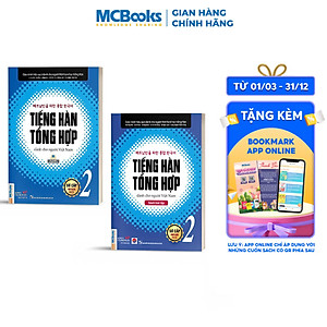 Combo Cẩm Nang Học Tiếng Hàn Bán Chạy: Tiếng Hàn Tổng Hợp Dành Cho Người Việt Nam - Sơ Cấp 2: Giáo Trình + Sách Bài Tập (Bộ Sách Giúp Bạn Công Phá Tiếng Hàn Thành Công / Tặng Kèm Bookmark Green Life)