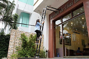 Thang Nhôm Đa Năng 4 Đoạn 16 Bậc Advindeq ADM104 