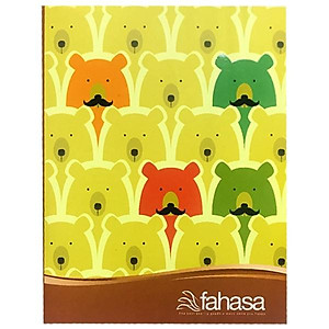 Combo 5 Tập Học Sinh Family 4 Ô Ly 200 Trang ĐL 80g/m2 - FAHASA (Mẫu Màu Giao Ngẫu Nhiên)