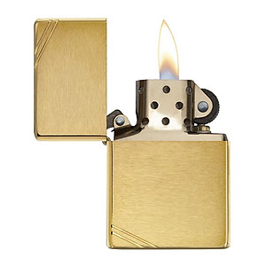Bật Lửa Zippo Vintage Brushed Brass
