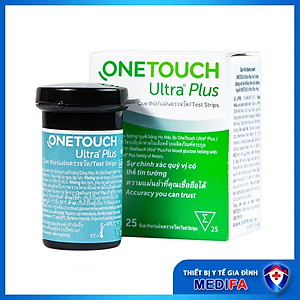 Que thử đường huyết Onetouch Ultra Plus Flex lọ 25 que