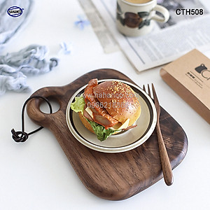 Thớt gỗ óc chó nhập khẩu Mỹ - bày pizza dùng trang trí/ chụp hình (đủ kích cỡ và kiểu dáng)