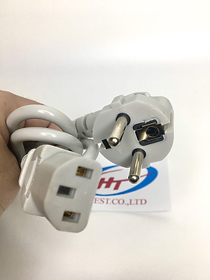 Dây Nguồn PC - Cắm PC - Màn Hình Máy Tính - Nồi Cơm Điện. Hàng Chính Hãng , màu xám 1,6 mét.