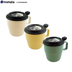 Ly nhựa cao cấp có nắp chống tràn Inomata hàng nội địa Nhật Bản