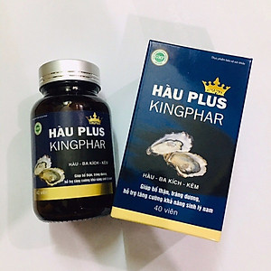 Viên uống Hàu Plus Kingphar, hộp 40v, tăng cường sinh lý nam