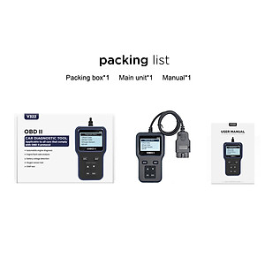 Thiết bị chẩn đoán lỗi đa năng OBD II được nâng cấp cho động cơ ô tô