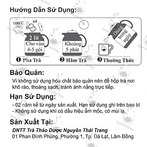 Combo 5 Hộp Trà Cà Gai Leo Giải Độc Gan (Hộp 50 Túi Lọc X 2g)- Nguyên Thái Trang – Thảo Dược Thiên Nhiên – Tốt Cho Sức Khỏe