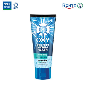 Sữa rửa mặt cho nam Oxy sạch sâu sảng khoái dưỡng ẩm dạng gel Oxy Perfect Hydra Wash 100g