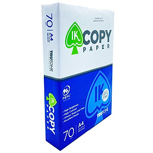 Giấy Photo IK Copy A4 70gsm (500 Tờ)