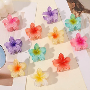Kẹp tóc hoa sứ mini 4cm