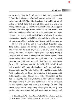 Nhận thức lý luận về chủ nghĩa xã hội và con đường đi lên chủ nghĩa xã hội ở Việt Nam - bản in 2024