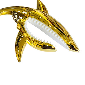 Capo Đàn Guitar / Ukulele Cá Mập - Gold