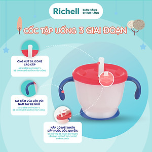 Cốc tập uống 3 giai đoạn AQ Richell Nhật Bản | Baby