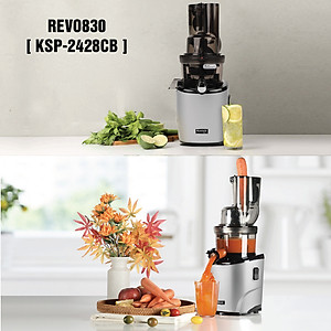 Máy ép chậm Kuvings KSP-2428CB (400ml) Màu bạc - Hàng chính hãng