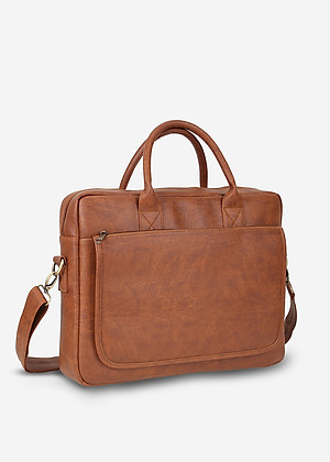 Túi xách công sở nam nữ đựng laptop 15 inch IDIGO MB2 - 6010, túi đựng tài liệu A4 ngăn kéo trước thanh lịch