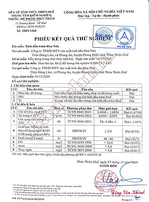 Tinh dầu Tràm ngâm củ nén 100ml - Hoa Nén - Chuẩn VietGAP - Chăm sóc sức khoẻ mẹ và bé