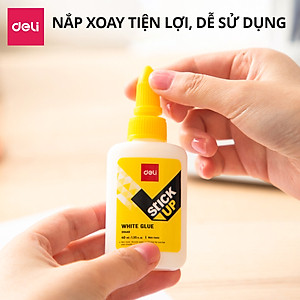 Keo Sữa Đa Năng 40ml Deli Dán Vải Giấy Decal Làm Đồ Handmade Slime Không Mùi Chất Lượng Cao