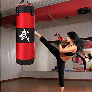 Vỏ Bao Đấm Bốc Boxing Treo Tường Chọn Chiều Dài - Mua 1 tặng 7 Phụ Kiện – Chính Hãng miDoctor