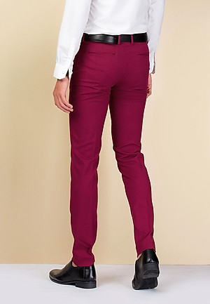 Quần Tây Nam Titishop AVN193 Đỏ Đô