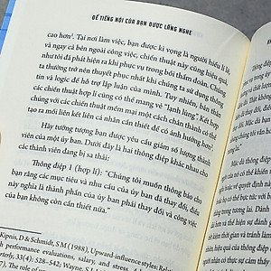Sách Để tiếng nói của bạn được lắng nghe - Cách xây dựng tầm ảnh hưởng trong công việc và cuộc sống