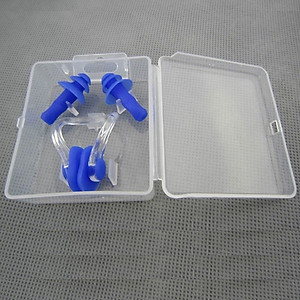 Bộ Nút Bịt Tai Và Kẹp Mũi Silicon Chống Nước Khi Bơi Lội Chính Hãng Đại Nam Sport