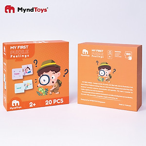 Đồ Chơi Xếp Hình Ghép Cặp MyndToys - My First Puzzle (Cho Bé Từ 2 Tuổi - Nhiều Chủ Đề)